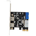 Pikkukuva 1 / 8: PCIE-USB3.0-laajennuskortti 2 porttia Nopea ja vakaa tiedonsiirto 20-nastainen liitin Usb Pcie-kortti