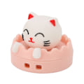 Miniatyrbilde 7 av 8: U DISK USB2.0 Grensesnitt Hot Swap Katte Tegneserie Stil Bærbar Vibrasjonsbestandig Flash Drive for Backup Filer (Katt Sirkel Spenne 64GB)