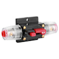 Miniatyrbillede 6 af 8: Automatisk nulstillingssikringsholder Switch Forstærker Bil Lastbil Audio Modifikation 12V 60A