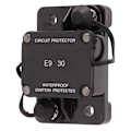Miniatyrbilde 2 av 8: Automatisk tilbakestillingsbryter 32V 30A 1/4in Bolt IP67 Beskyttelse Brannsikker for Lastebiler Busser Bobiler Batteri