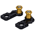 Miniatyrbild 4 av 8: 2st Motorcykel Axelblock Slider Aluminiumlegering Ersättning för CB650R/F CBR650R 2019‑2020 Gul