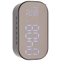 Miniatyrbild 3 av 8: Väckarklocka Bluetooth-högtalare Smart Högtalare med Klocka med 3 Justerbara Nivåer Ljusstyrka Svart