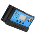 Miniatyrbillede 2 af 8: 60A 12V 24V Auto Solar Charge Controller PWM Controller (60A)