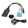 Miniatyrbillede 1 af 8: Bil Bluetooth Modul Audio Aux Kabel Mikrofon MINI ISO Port til Stereo 8PIN 6PIN Port