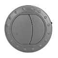 Miniatyrbillede 4 af 8: Universal 2.4 tommer Rund Luftkonditionerings Reservedele Ventilationsudtag til RV Bus Båd Yacht Grå