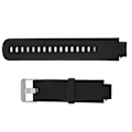 Miniatyrbillede 7 af 8: Smartwatch Remsætning Rem Silikon Ur Håndledsrem Enkelt Farve til Amazfit Verge 3 Sort
