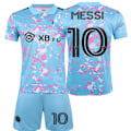 Miniatyrbild 2 av 4: 24-25 Inter Milan Miami Fotbollsklubb Tränings T-shirt Nr 10 Messi Tröja Barn Vuxen Fotbollsset med Strumpor Träning L