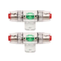 Miniatyrbillede 8 af 8: 2 stk. DC12‑36V In Line ANL Sikringsholder IP67 Vandtæt Bil Audio Forstærker Batteri Sikring Strømblok