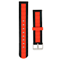 Miniatyrbilde 1 av 8: 20mm Justerbar Silikonklokkearmbånd for Amazfit GTS 3/GTS 2/Bip S/Bip U Smartwatch Svart Rød