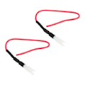 Miniatyrbilde 6 av 8: 2 stk 12V Diode-sett Aluminiumlegering Anti-interferens 393814 for 6 til 20 HK Elektrisk startmodeller