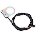Miniatyrbilde 2 av 8: Elektrisk sykkelpedal 12 magneter E-sykkel PAS-system assistansesensor hastighetssensor