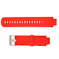 Miniatyrbillede 7 af 8: Smartwatch Remsætning Silikon Ur Håndledsrem Enkelt Farve til Amazfit Verge 3Rød