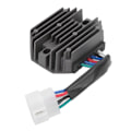 Miniatyrbillede 8 af 8: Ensretter Spændingsregulator 21066-2056 Erstatningstilbehør Passer til Kawasaki FB 13A/FC 15A/FC 17A
