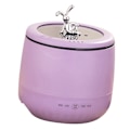 Miniatyrbillede 2 af 8: Mini Risotoger 1,8L Non Stick Smart Elektrisk Risotoger til Korn Suppe Grød Gryderetter EU Stik 220V Lilla