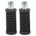 Miniatyrbillede 1 af 8: 2 stk. fodhviler gummi aluminiumslegering fodpedal erstatning til Baja MB165 MB200 mini-cykler