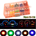 Pikkukuva 3 / 8: 70 kpl auton T5+T10 LED-kojelaudan mittariston pistokkeen kojelaudan polttimen ilmaisinsarja