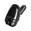 Miniatyrbillede 4 af 8: USB Biloplader Stor Skærm Dobbelt USB-Port Hurtig Opladning Håndfri Opkald FM-Transmitter Bluetooth MP3