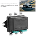 Miniatyrbillede 7 af 8: Dobbelt Forlygte Relæ 12V 30A Fjern- & Nærlys NLR-132 Erstatning Universal Biltilbehør