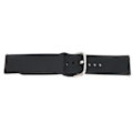 Miniatyrbilde 4 av 8: 22mm Myke Silikon Hurtigutløsningsremmer for Huawei Watch 3/GT 3/2 Justerbar SilikonklokkearmbåndSvart