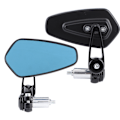 Miniatyrbillede 7 af 8: Universal Motorcykel Bakspiegel - 2 stk. 7/8in Anti-Glare Styrende, 180 grader justerbar