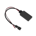 Miniatyrbillede 1 af 8: Bil Bluetooth 5.0 AUX Modul 3Pin ABS Sort Slidstærk Erstatning for E39 E46 E38 E53