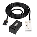 Miniatyrbillede 2 af 8: Bil USB Audio AUX Input Stik Switch Kabel til RCD310 Golf/GTI/R MK5 MK6 Jetta 5KD035724