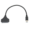 Miniatyrbillede 5 af 8: USB til SATA Adapter 6Gbps Overførselshastighed ABS til 2,5 tommer 7‑15mm HDD SSD med LED-indikator til Windows