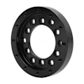 Miniatyrbillede 6 af 8: Ratadapter Sort Plade CNC Aluminiumlegering til Logitech G25 G27 G29 G920 13 14in Rat 73mm/2.87in