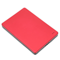 Pikkukuva 6 / 8: 2,5 tuuman punainen ulkoinen HDD 6 Gbps:n tiedonsiirrolla, kannettava ulkoinen HDD alumiiniseoksesta, PCB USB3.0 -kiintolevy Windowsille ja OS X:lle, 320 Gt