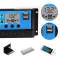Miniatyrbillede 6 af 8: 40A 12V 24V Auto Solar Charge Controller PWM Controller (40A)