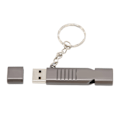 Miniatyrbillede 7 af 8: Whistle USB-nøglehuller i aluminium, vandtæt USB-flashdrev, USB2.0 Flash-hukommelseskort med nøglering, sort, 256 GB