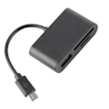 Miniatyrbilde 7 av 8: Micro USB Kortleser Støtte Minnekort U Disk USB Kortleser Mobiltelefon Datamaskin Universell for Android