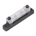 Miniatyrbillede 4 af 8: 12-48V 150A 4-terminal samleskinne jordstrømsfordeling batterisamlingsblok til biler lastbiler autocampere marinebåde sort