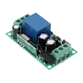 Miniatyrbillede 8 af 8: Mini Relæ Trådløs Switch DC 24V 1CH 10A Universal Læringskode Modtager til Lys
