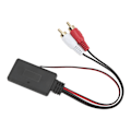 Miniatyrbillede 7 af 8: Bilradio Stereo Audio Trådløs Adapter Bluetooth 5.0 Modul 2 RCA Port Universal til Pioneer