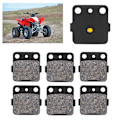 Miniatyrbilde 6 av 8: 6 stk. Bremsklosser foran og bak for TRX400EX TRX400X Sportrax 9914