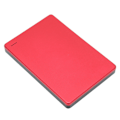 Pikkukuva 3 / 8: 2,5 tuuman punainen ulkoinen HDD 6 Gbps:n tiedonsiirrolla, kannettava ulkoinen HDD alumiiniseoksesta, PCB USB3.0 -kiintolevy Windowsille ja OS X:lle, 320 Gt