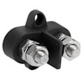 Miniatyrbillede 5 af 8: DC 48V Samleskinne Terminalblok 5/16in M8 Isolerede Dobbelte Positive Strømfordelingsforbindelsesbolte med Afstandsstykke Sort