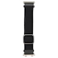 Miniatyrbillede 4 af 8: Justerbar Smartwatch Rem for Oppo Watch 2 46mm Strik Elastisk Loop Urrem Udskiftning Sort