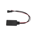 Miniatyrbillede 7 af 8: Bil Bluetooth 5.0 AUX Modul 3Pin ABS Sort Slidstærk Erstatning for E39 E46 E38 E53