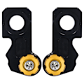 Miniatyrbilde 8 av 8: 2 stk. Motorsykkelakselblokk Slider Aluminiumlegering Erstatning for CB650R/F CBR650R 2019‑2020 Gul