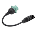 Miniatyrbillede 7 af 8: 16-pin til 8-pin 9-pin OBD2 Kabel Diagnostisk Værktøj Scanner Konverter Adapter Kabel Udskiftning til Mack Tunge Lastbiler