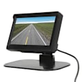 Miniatyrbillede 3 af 8: Foldbar HD IPS-skærm til bilbackupmonitor, universel tovejs videoindgang til lastbiler