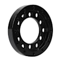 Miniatyrbillede 2 af 8: Ratadapter Sort Plade CNC Aluminiumlegering til Logitech G25 G27 G29 G920 13 14in Rat 70mm/2.75in