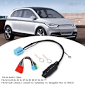 Miniatyrbild 7 av 8: 20-pin/8-pin Bluetooth 5.0 Ljudadapter Radioanslutning Bilstereo Passar A2 A3 8L 8P TT