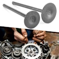 Miniatyrbilde 5 av 8: Par Motorhode Inntaks Eksosventil Deler Passer for SHINERAY ZHONGSHEN ZSCB 250cc