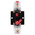 Miniatyrbillede 5 af 8: Automatisk nulstillingssikringsholder Switch Forstærker Bil Lastbil Audio Modifikation 12V 60A