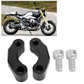 Miniatyrbillede 6 af 8: 2 stk. Motorcykel Bakspejl Forlængerbeslag Adapter Passer til R 1200GS LC 2013-2018 Sort