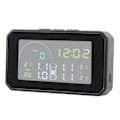 Miniatyrbild 4 av 8: Däcktrycksövervakningssystem med 4 externa sensorer Solladdning TPMS för husbil Lastbil Trailer