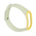 Miniatyrbilde 7 av 8: Smartklokke Armbånd Lysende Bånd Silikon Anti-Tapt Utbyttbar Rem med Porøs Justering for Mi Band 6 5 4 3 NFC